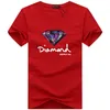 camiseta fashion diamante co homens roupas femininas casual camiseta de manga curta masculina designer de marca camisetas de verão