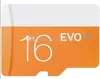 EVO 16GB 32 GB 64 GB geheugenkaartklasse 10 UHS-1 TF Transflits met adapter verzegeld pakket