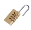1ピースミニ4桁数パスワードコードロックの組み合わせ南京錠旅行バッグドア6cm x 2cm x 1cm高品質