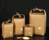 100pcs New product rice paper packaging/Tea packaging bag/ kraft paper bag Food Storage Standing Paper