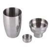 250ML food grade of Stainless Steel Cocktail Shaker Blender Wine Martini Drinking Boston Style Bar Party Tools