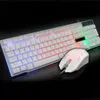 Clavier de jeu et kit de souris Keyboards optiques Suspension des clés illuminantes rétroéclairage Tri Colors Lights Interrupteur HEXTHING LIGHTS 6664029