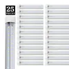 Tubo integrado T8 8 pés 72 watts Tubo de luz em forma de V LED T8 4 pés 5 pés 6 pés 8 pés Porta do refrigerador Congelador Iluminação LED