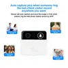 32GB Mini caméra de sonnette 720P HD Smart Video Doorbell WiFi Caméra de sécurité à domicile Mobile Door Bell Ring Conversation bidirectionnelle en temps réel APP View