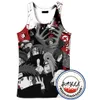 Canottiera con stampa 3D Canottiera Naruto Harajuku Senza maniche Shitachi Maglietta precaria con stampa 3d Unisex Uomo Donna Canottiera