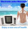 Terapia Estimulador Muscular Elétrico quente Massageador Dezenas de Pulso Acupuntura Massagem de Corpo Inteiro Relax Care 16 almofadas