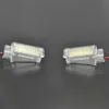 2Pcs 12V Auto LED Courtesy Tür Projektor Licht Für Audi A3/A4/A6/VW/skoda Fuß Nest Lichter Geister Schatten Licht Lampe 6500K Weiß