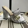 Neue Ankunft Fringe Quaste Gladiator Sandalen Frau Offene spitze Chunky High Heel Schuhe Frauen Marke Design Muller Schuhe größe 35-40