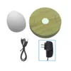 Multi-functional Egg Shape USB Charging LED Night Light Innovative Magnetic Levitation Wireless Bluetooth Speaker