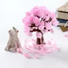 Gratis verzending papier boom bloesem kersenboom creatieve desktop lastige cadeau wetenschappelijk speelgoed sturen naar vrienden kinderdag verjaardagscadeau