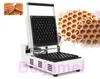 BEIJAMEI Macchina per waffle elettrica a nido d'ape per uso commerciale 110v 220v Macchine per fare waffle antiaderenti