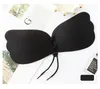 Ali di farfalla Intimo invisibile Reggiseno push up senza cuciture sexy con ala di farfalla Lingerie Reggiseno pettorale senza spalline adesivo in silicone color pelle nera