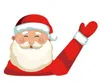 Ny 2019 gåva till jul snögubbar viftande armar som viftar bilar bilklistermärke jul jultomten regn regn craps armar klistermärken jul8559890