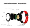 Inteligentny Zegarek Tleygen Krwi Ciśnienie Broku Tętna Monitor Tracker Smart Bransoletka Fitness Tracker Smart Wristwatch do IOS Android Telefon