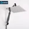 EVERSO 8" Bathroom Rainfall Shower Head Set Ceiling Rain Shower Handheld Head Overhead High Pressure