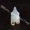10pcs 1.5inch / 2inch Opalite Elephant Decor Hand Carved Gemstone Estátua animal Totem sintética Opal Cristal Escultura de pedra do presente para m