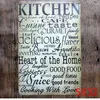 Кухонная рецепция цитата металла живопись ретро магазин старинные плакат олово знак декор 20x30 см