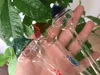 品質5.5インチ最新の見学カラフルなイルカ手のガラスオイルバーナーパイプガラスオイルチューブパイプカラフルな喫煙オイルパイプ