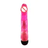 Crystal Dildo Big Gelé Dildo Transparent Stor Penis Vibrator Vuxen Onani Sexleksaker Sexprodukt för kvinnor