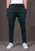 새로운 2017 Mens Joggers 패션 하렘 바지 바지 힙합 슬림 맞는 스웨트 팬츠 남자 조깅 댄스 8 색 스포츠 바지 m ~ xxl