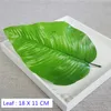 200 stks Grote Bladeren Kunstmatige Nep Rose Flower Vine Leaf DIY Flower Bouquet Materiaaldecoratie