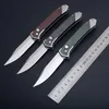 Thomas autOTF automatic knife 4 colors carbon fiber handle single action hunting camping survival knives Xmas gift knives 1pcs free shipping