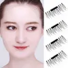 4 pièces/paires Extension de cils magnétiques beauté des yeux accessoires de maquillage cheveux doux cils magnétiques livraison directe faux cils