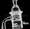 Flat Top Quartz Smoking Accessories banger Nail & Terp Pearl & Bubble Carb Cap OD: 25mm Bowl Water Pipes Dab Oil Rigs Glass Bong 698