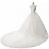 2018 Ny bollklänning bröllopsklänningar V-nackeapplikationer Crystal Wedding Gowns Chapel Train Bröllopsklänningar Robe de Mariage Vestido de Noiva