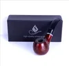 Hand carved men's high-end air pipe factory wholesale direct cigarette smoking pipe
