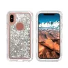 Bling case crystal Liquid glitter protect Designer Phone cases robot shockproof non-waterproof back cover for new iphone 13 S21 NOTE 20