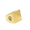 Mens Hip Hop Gold Ring Jewelry Fashion Egypt Pyramid Punk Retro Alloy Metal Rings1979