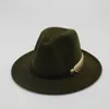 特別なフェルトの帽子の男性フェドラ帽子ベルト女性ヴィンテージトリルビーキャップウールフェドーラウォームジャズハットチャポーフェムフェイトレパナマハット9336985