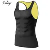 Palicy S-5XL Compression Sliming Men's Vest Neoprene T-shirt Fat Burn Shaper Bastu Sweat Body Shaper Top Tank Fajas Plus Size302o