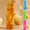 2022 wholesales Water Bottle Beverage Cup Silicone Plastic Sleeve Leakproof with Straw Drink