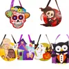 2018 Nowy Halloween DIY Papier Torba Prezent Cartoon Creative Candy Torby Dzieci Handmade DIY Torebki Czaszka Dyni Kot Witch Ghost 10 Style