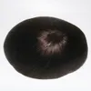 Mens 헤어 피스 Toupee Super Invisible Skin Natural Black Mens Toupee Hair 교체 시스템 손실 및 대머리 빠른 배송