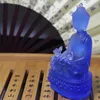 Commercio all'ingrosso a buon mercato Consacrazione Medicina Buddha Colore blu Statua in resina Buddismo Decorazione Artigianato