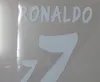 레알 Madrd 스탬핑 홈 및 어웨이 축구 이름 세트 7 Ronaldo 11 12 12 13 13 14 14 15 15 16 16 17 17 18 인쇄 글자 Fon1799062
