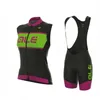 Maglia da donna manica corta ALE 2018 da donna con salopette Set Mountian Abbigliamento outdoor da bici Abbigliamento bici Ropa Maillot Ciclismo Set