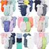 2018 été coton bébé nourrissons barboteuses enfant en bas âge combinaison printemps automne nouveau-né bébé vêtements Bebe ensemble vêtements couleurs mélangées 5 pièces chaque taille