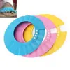 10 STKS / 1LOT Baby Kids Kinderen Shampoo Bad Douche Cap Wassen Haar Verstelbare Baby Shower Zachte Hoed Baby Shampoo Cap Factory Goedkope Groothandel