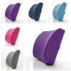 New Memory Foam Lumbar Cushion Travel Pillow Car Chair Back Support Travel Pillow office Lumbar Cushion