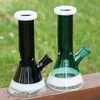 Plataforma petrolera de humo de Bong de vidrio de 7,8 pulgadas con tazón DownStem Bongs de vidrio gruesos 18 mm Mujer Bubbler Tubería de agua Banger Hanger