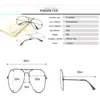 Fashion Pilot Eyeglasses Frame Plain Glasses Women Men Vintage Brand Clear Nerd Glasses Alloy Frame Unisex Eyewear High Quality