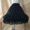 Latest Petticoats Wedding Bride Accessories 2 Layers Little Girls Bridesmaid Crinoline White and Black Flower Girl Formal Dress Underskirt