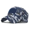 Camouflage Baseball Cap Casquette Outdoor Tactische GLB Militaire Sun Hat Sport Magic Stickers Caps Accessoires Goedkope DHL
