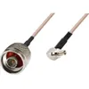 RF N till CRC9 Pigtail Cable n Manlig anslutningsbrytare CRC9 Man Höger vinkelkontakt RG174 / RG316 / RG316D Kabel för Huawei Modell