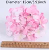 10pcs/lot Colorful Decorative Flower Head Artificial Silk Hydrangea DIY Home Party Wedding Arch Background Wall