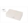 Fashion Women Portable Travel Jewelry Box Organizer Velvet Ornaments Storage Case Gift Box237M